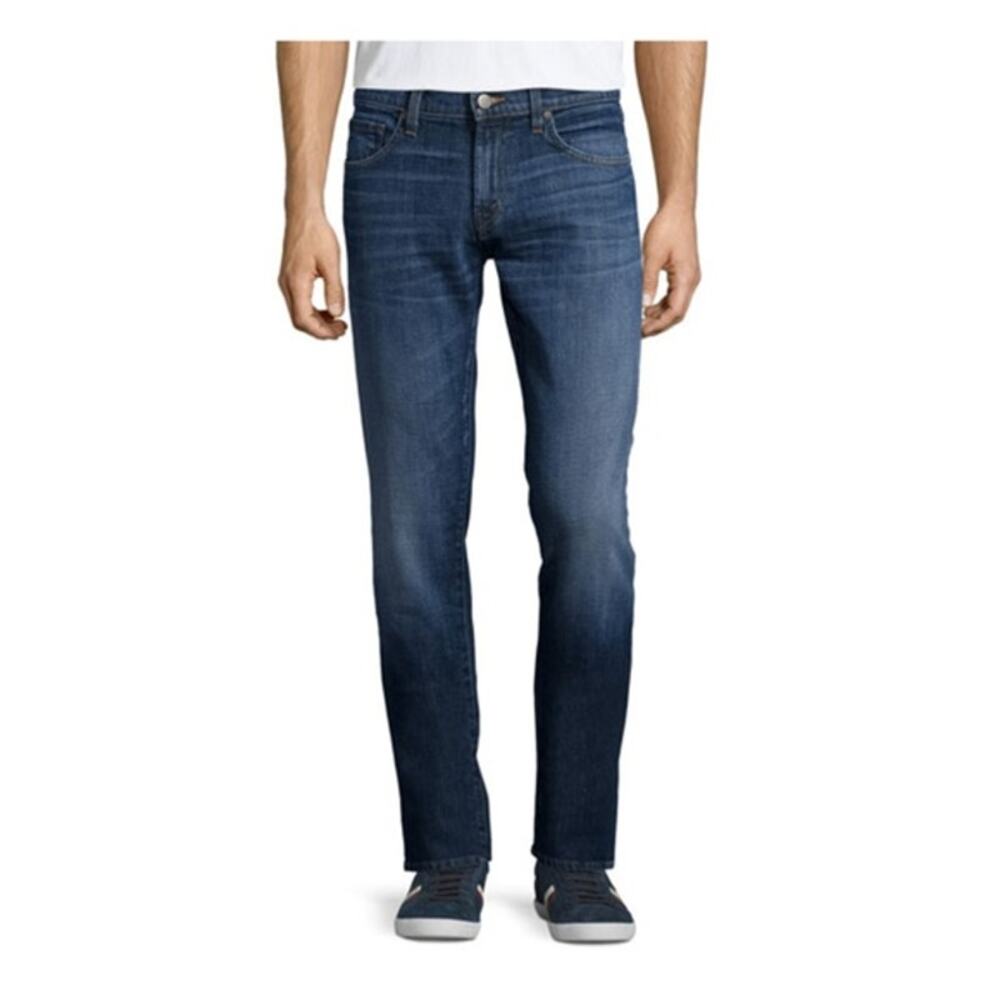 J Brand Mick Jeans Indigo 36 Straight Leg‎ Denim Medium Wash Casual Capsule